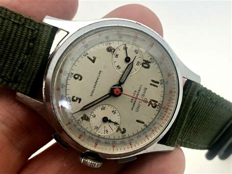 vintage military breitling